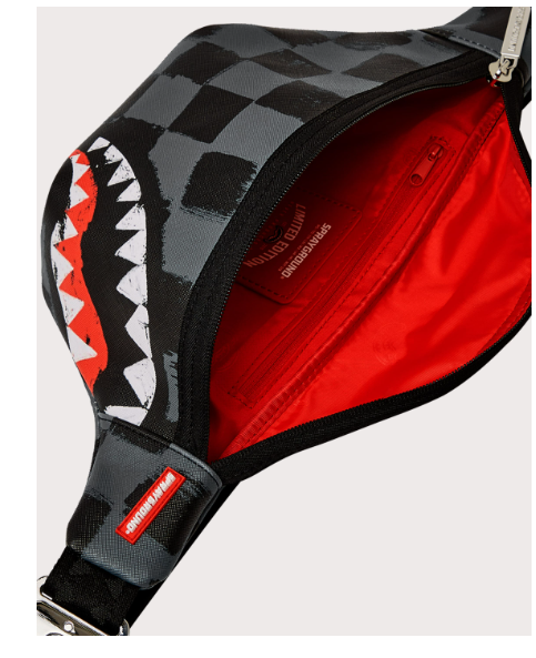 Sprayground NEW SPRAYGROUND SHARKS IN PARIS BELTBAG LIMITED EDITION FANNYPACK MSRP $80 - Luggage & Bags > Fanny Packs Bag