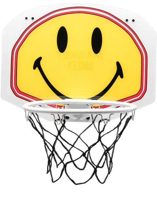 MARKET New MARKET Smiley Mini Basketball Hoop $85 - Toys & Games > Toys > Sports Toys > Basketball Toys Mini Basketball Hoop 