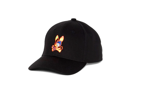 Psycho Bunny New Psycho Bunny Mens Baseball Cap Black MSRP $45 - Apparel & Accessories > Clothing Accessories > Hats > Baseba