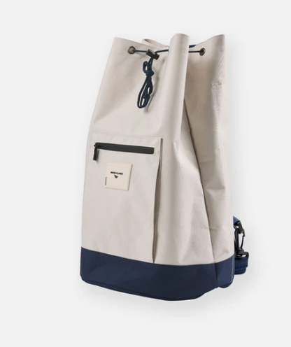 PAPER PLANES New Paper Planes Drawstring Backpack Natural MSRP $88 - Luggage & Bags > Backpacks Bag