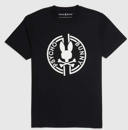 Psycho Bunny New Psycho Bunny Mens Santa Fe Graphic Tee Black MSRP $65 Size XS - Apparel & Accessories > Clothing > Clothing 