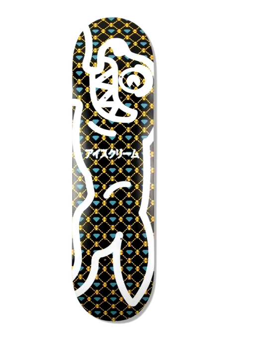 ICECREAM NEW ICECREAM ROYAL SKATE DECK MSRP $65 - Sporting Goods > Outdoor Recreation > Skateboarding > Skateboard Parts > Sk