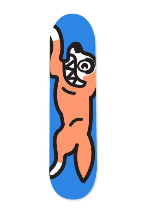 ICECREAM NEW ICECREAM STRAWBERRY SKATE DECK MSRP $65 - Sporting Goods > Outdoor Recreation > Skateboarding > Skateboard Parts