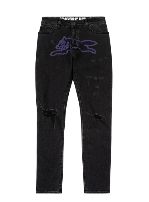 Billionaire Boys Club New Billionaire Boys Club ICECREAM Chocolate Dog Jean Black SIZE 36 MSRP $195 - Apparel & Accessories >