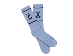 new-mens-psycho-bunny-deco-blue-classic-crew-socks-osfa